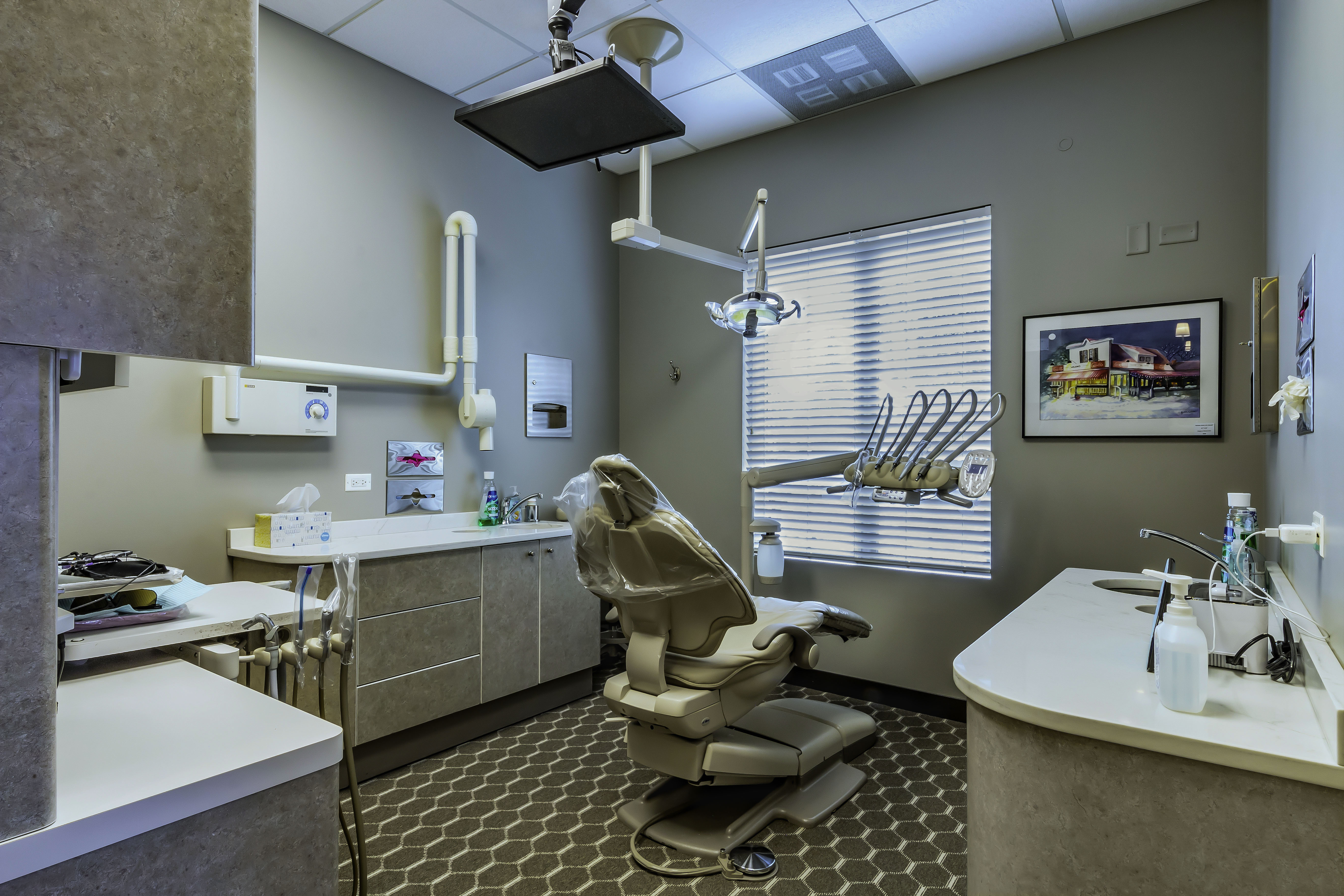 Remodeled dentist treatment room